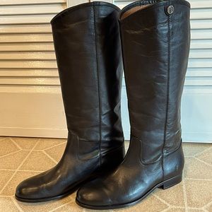 LIKE NEW frye melissa button 2 frye boots - never worn outside!